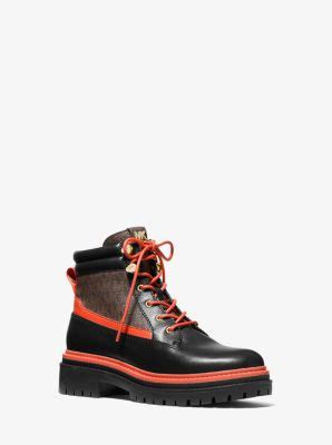 Turner Leather and Logo Boot 